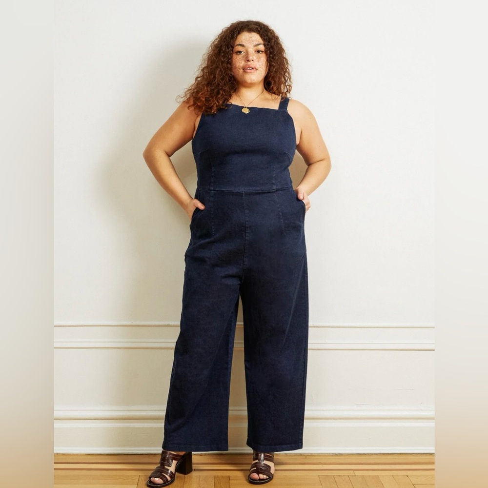 Loup Brenda Jumpsuit Dark Indigo Small